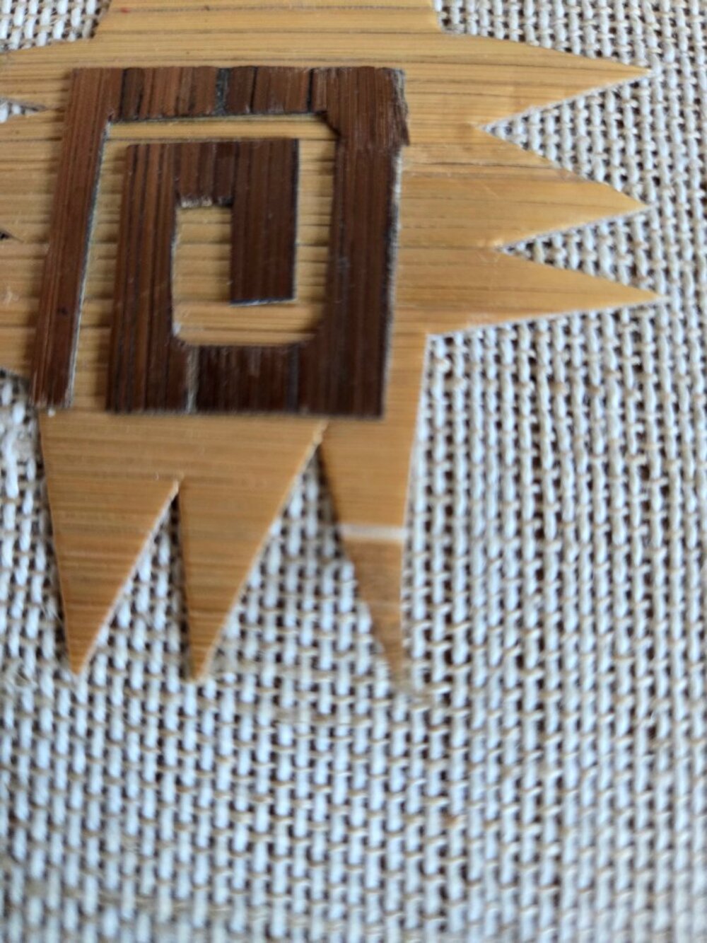 Vintage Straw Inlayed Picture Wall Hanging Sheppard Marquetry Country Folk Art - Picture 6 of 7